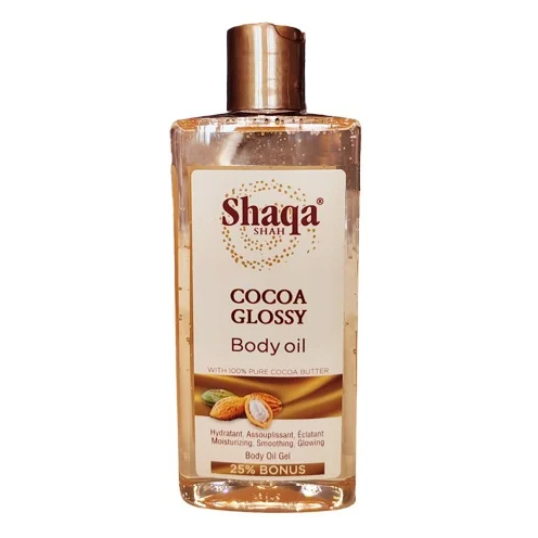 Shaqa Shah Cocoa Glossy Body Oil 250ml