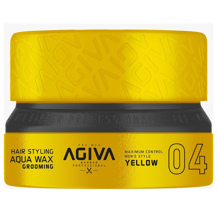 Agiva Styling Hair Wax Aqua Grooming 155ml - Yellow #4
