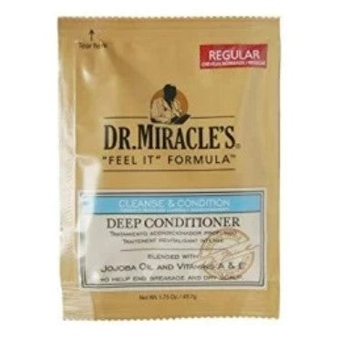 Dr. Miracle's Feel it Formula Cleanse and Condition Deep Conditioner 1.75oz