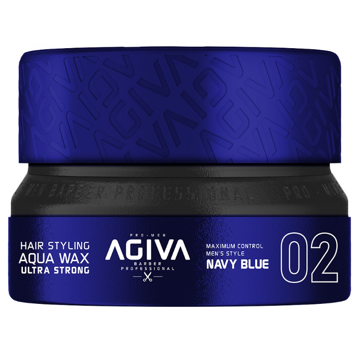 Agiva Styling Hair Wax Aqua Ultra Strong 155ml - Navy Blue #2