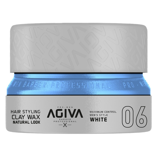 Agiva Styling Hair Clay Wax 155ml - White #5
