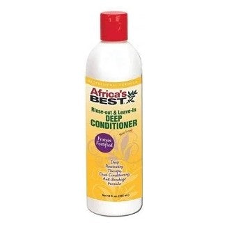 Africa's Best Rinse-Out & Leave in Deep Conditioner 12oz