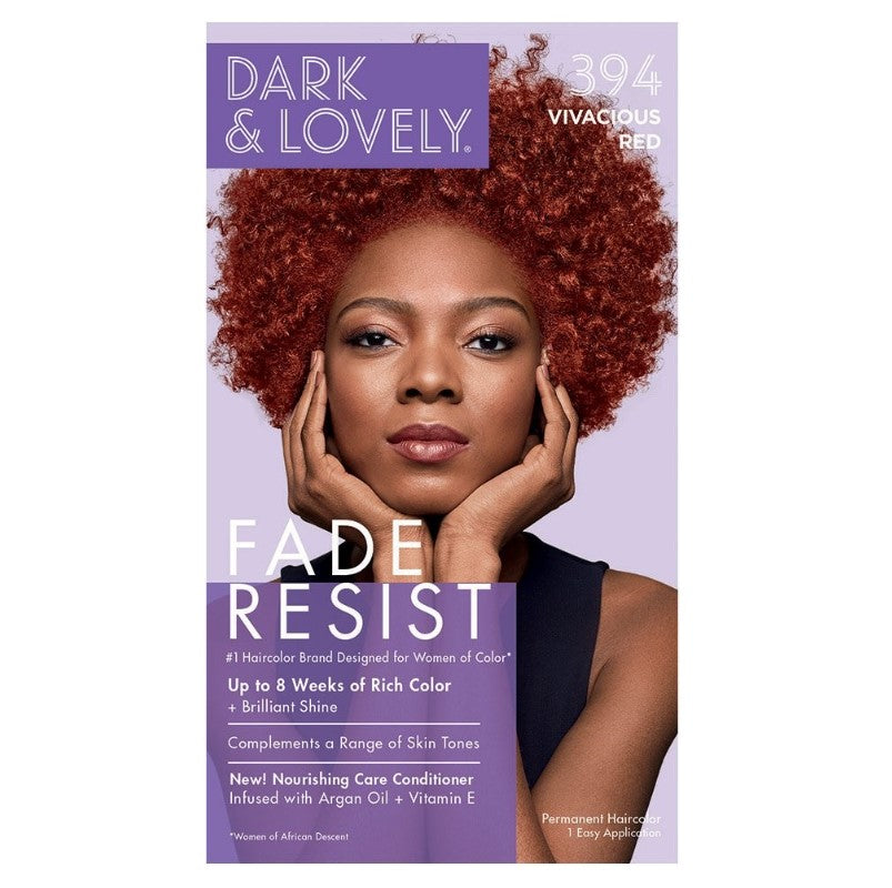 Dark & Lovely Hair Color 394 Vivacious Red