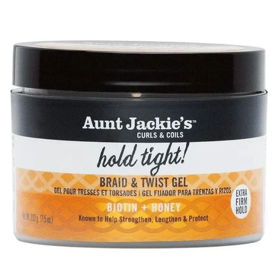 Aunt Jackie's Biotin & Honey Hold Tight Braid & Twist Extra Firm 7.5oz