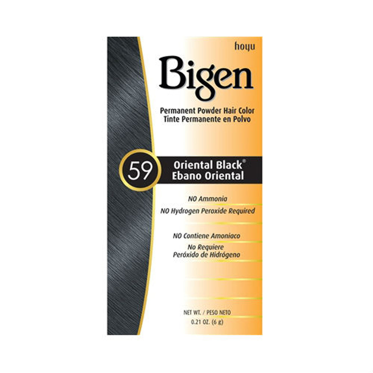 Bigen Hair Color Oriental Black 59 - Opnå en Tidløs Elegance!