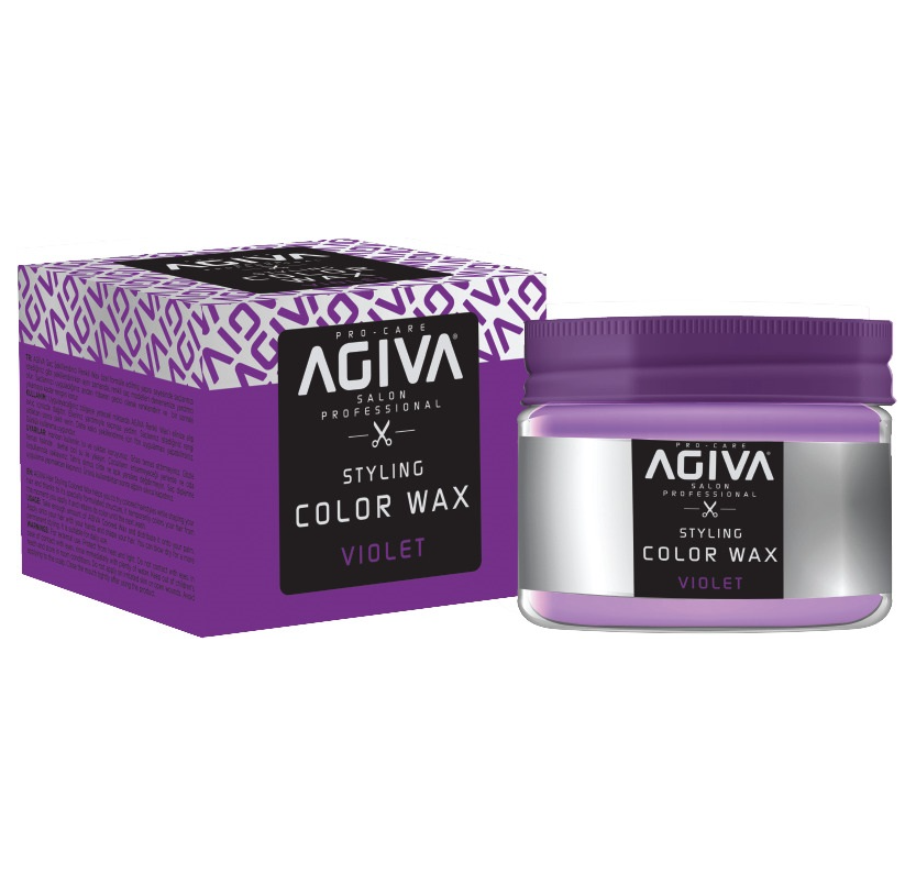 Agiva Hair Styling Color Wax Violet 120ml