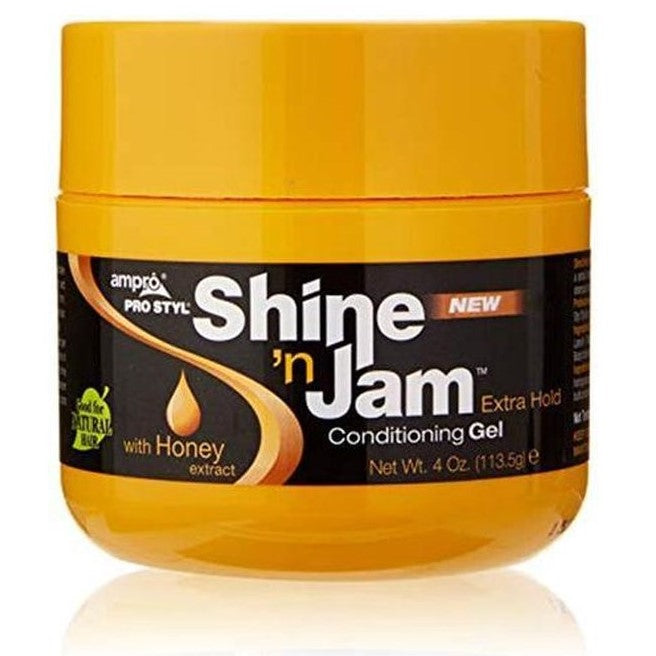 Ampro Shine'n Jam Conditioning Gel Extra Hold - Skab Fantastiske Frisurer med Ekstra Hold!