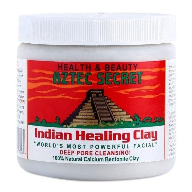 Aztec Secret Indian Healing Clay 454 G - Opdag Hemmeligheden Bag Strålende Hud med Aztec Secret