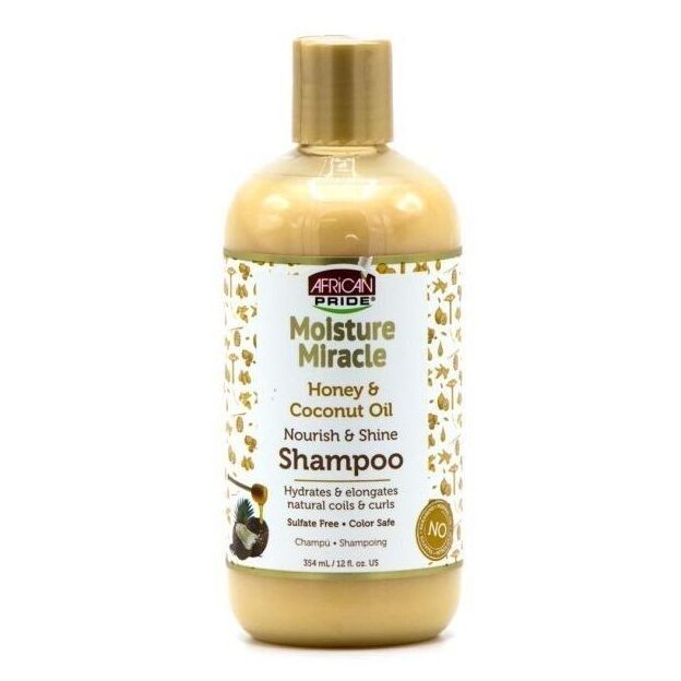 African Pride Moisture Miracle Honey & Coconut Oil Shampoo 354 ml