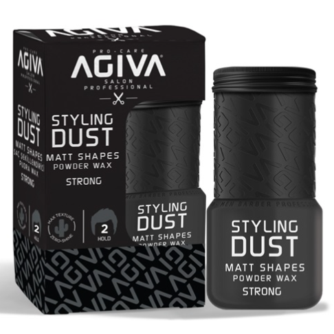 Agiva Styling Hair Powder Wax Strong 20 Gr - Black #2