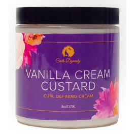 Curls Dynasty Vanilla Cream Custard Curl Defining Cream 8 oz