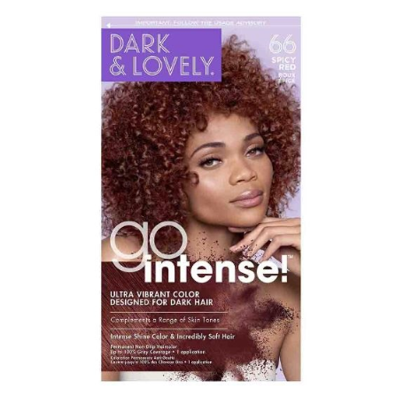 Dark & Lovely Hair Color Go Intense #66 Spicey Red