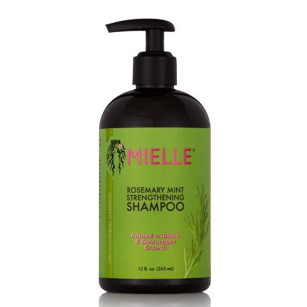 Mielle Organics Rosemary Mint Strengthening Shampoo 355ml - Få Stærkere og Sundere Hår