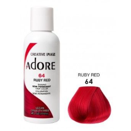 Adore Semi Permanent Hair Color 64 Ruby Red 118ml