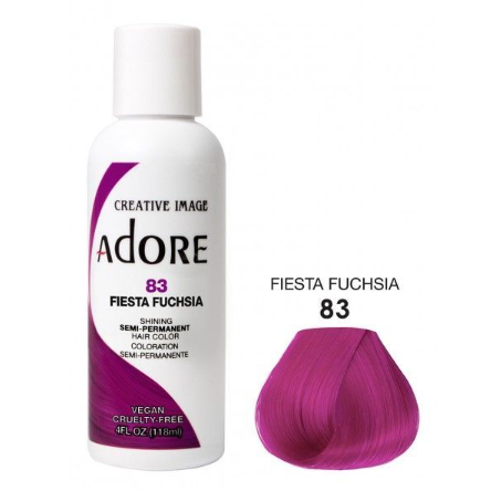 Adore Semi Permanent Hair Color 83 Fiesta Fuchsia 118ml