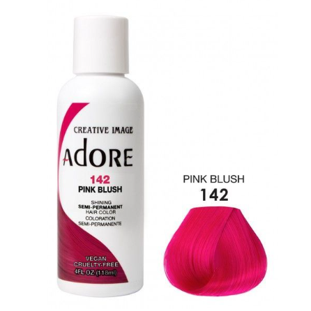 Adore Semi Permanent Hair Color 142 Pink Blush 118ml