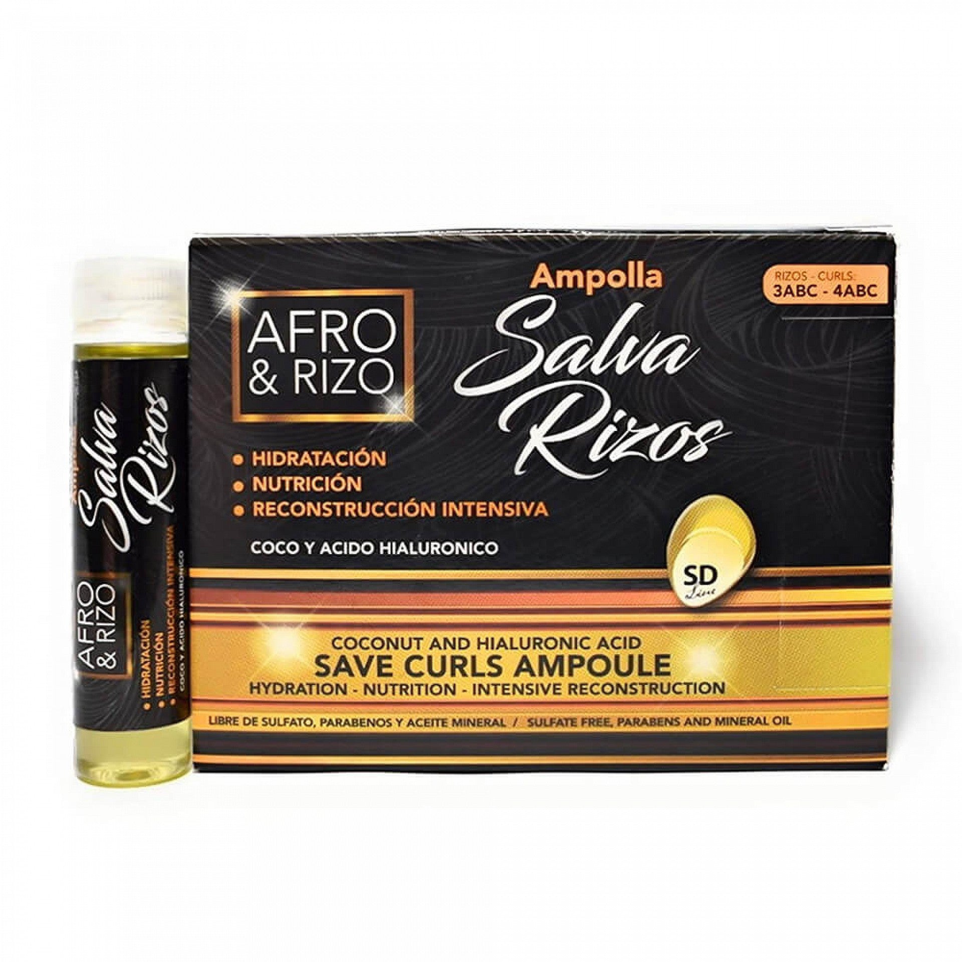 Afro & Rizo Save Curls Ampoule
