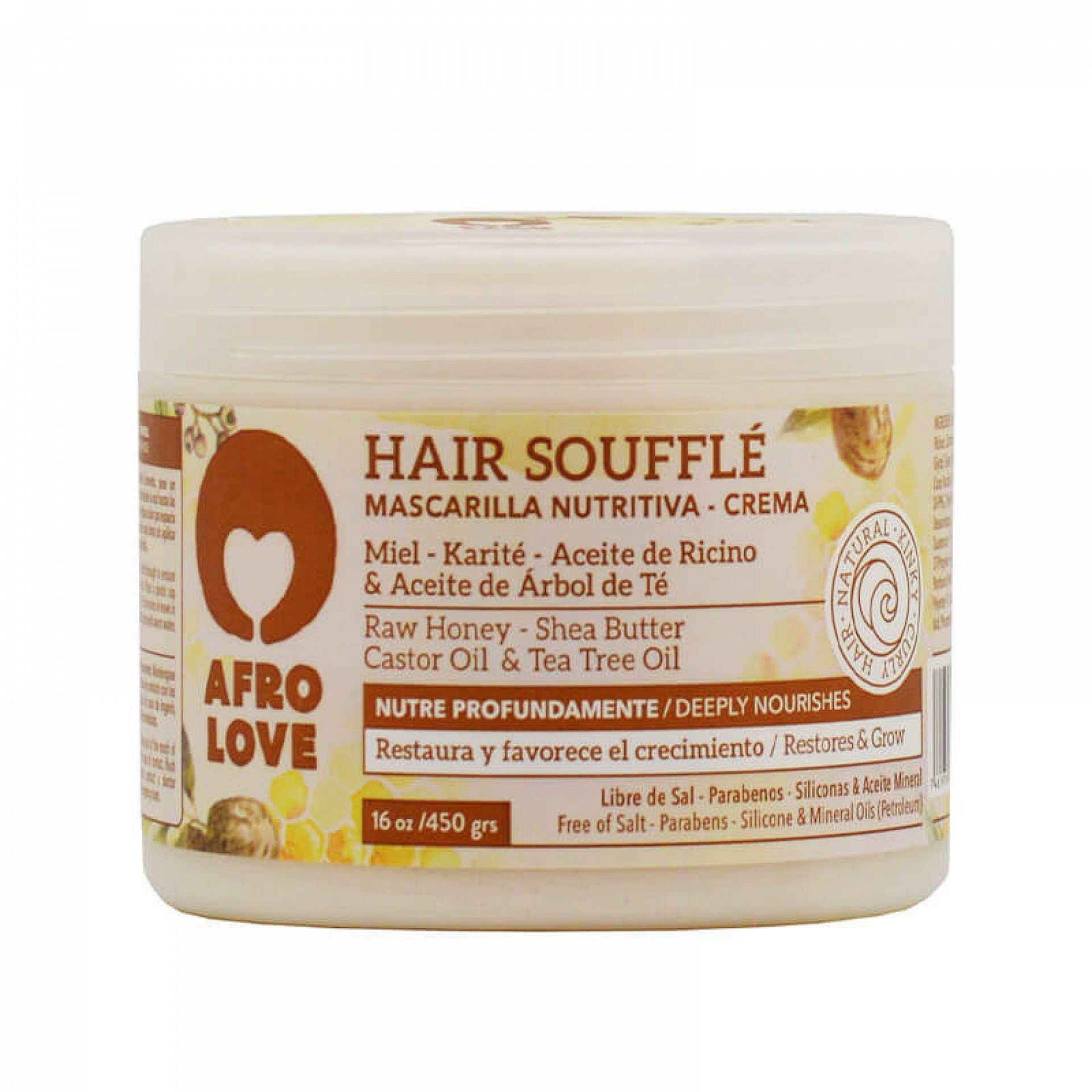 Afro Love Hair Soufflé Mask 16oz