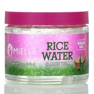 Mielle Rice Water & Aloe Braid Gel 5oz
