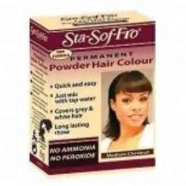Sta Sof Fro Powder Dye Medium Chestnut Hair Color