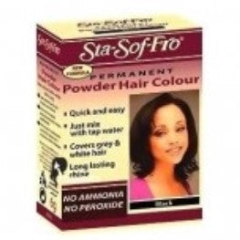 Sta Sof Fro Powder Dye Natural Black Hair Color