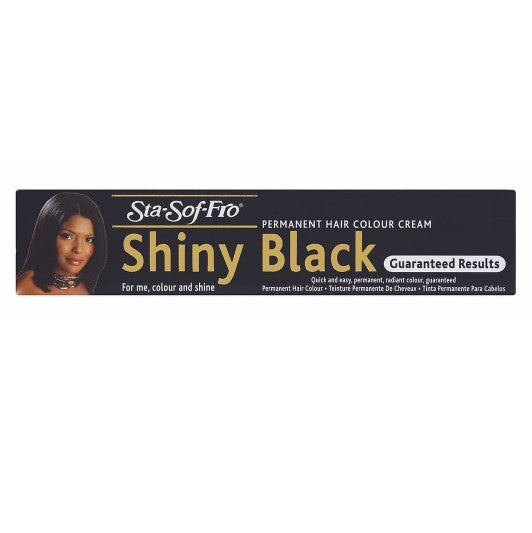 Sta Sof Fro Shiny Black Permanent Hair Colour Cream 25ml