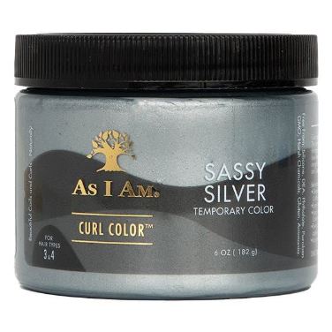 As I Am Curl Color SASSY SILVER 182g