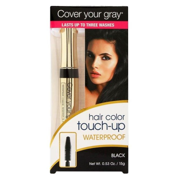Cover Your Gray Waterproof Root Touch-up Black #0203IGUS