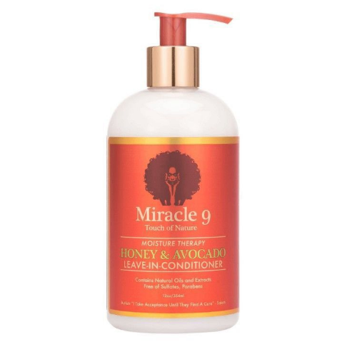 Miracle 9 Moisture Therapy Honey & Avocado Leave in Conditioner 12oz