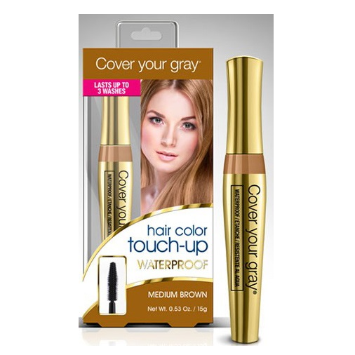 Cover Your Gray Waterproof Root Touch-up Medium Brown