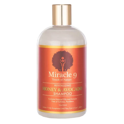 Miracle 9 Revitalizing Honey & Avocado Shampoo 12oz