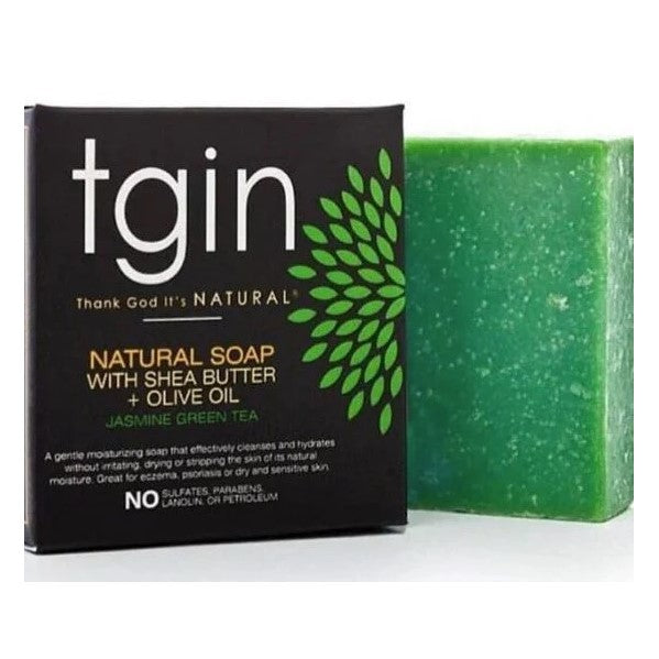 TGIN Natural Unscented Soap with Shea Butter + Olive Oil 4oz