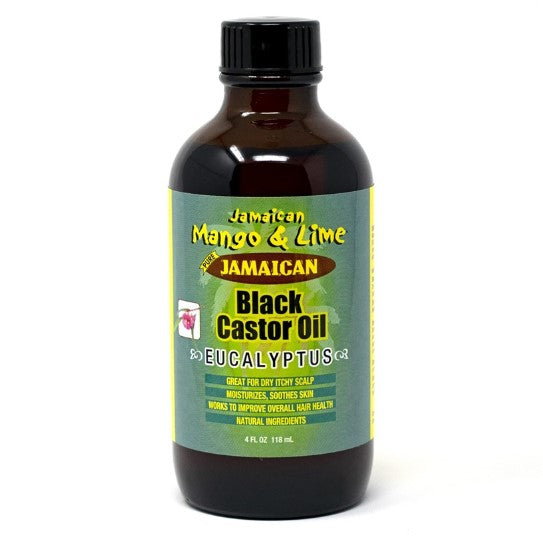 Jamaican Mango & Lime Black Castor Oil Eucalyptus 4oz