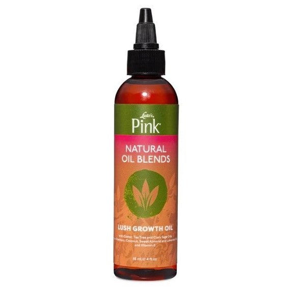 Pink Natural Oil Blends Lush Growth Oil 4 oz