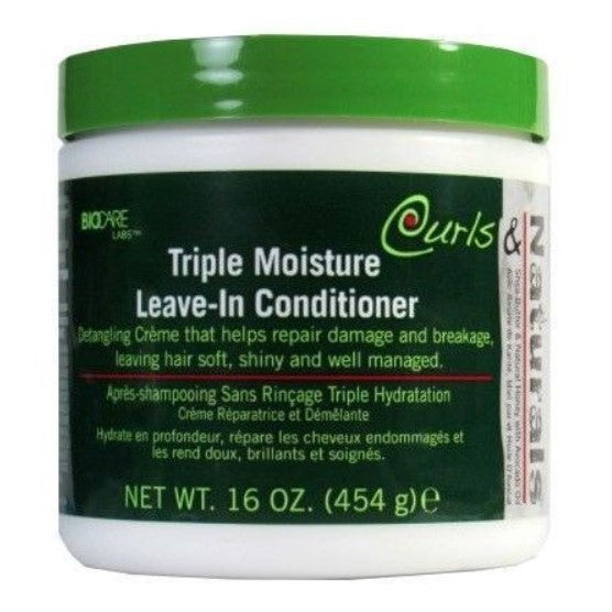 Biocare Curls & Naturals Triple Moisture Leave-in Conditioner 16oz