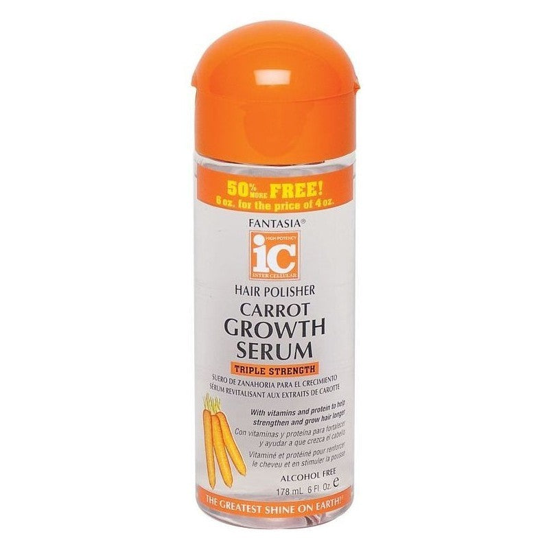 Fantasia IC Hair Polisher Carrot Growth Serum 177 ml