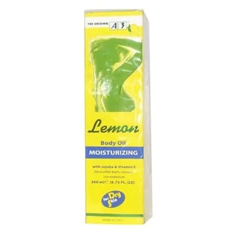 A3 Lemon Body Oil Moisturizing 260ml