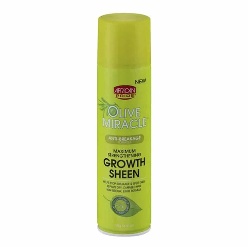 African Pride Olive Miracle Sheen Spray 8oz