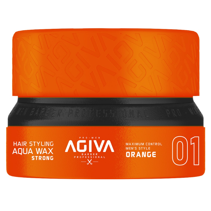 Agiva Styling Hair Wax Aqua Strong 155ml - Orange #1