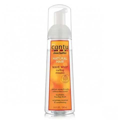 Cantu Shea Butter Natural Wave Whip Curl Mousse 8.4oz