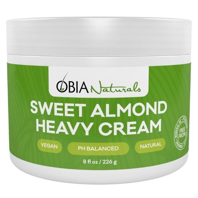 OBIA Natural Sweet Almond Heavy Cream 8oz