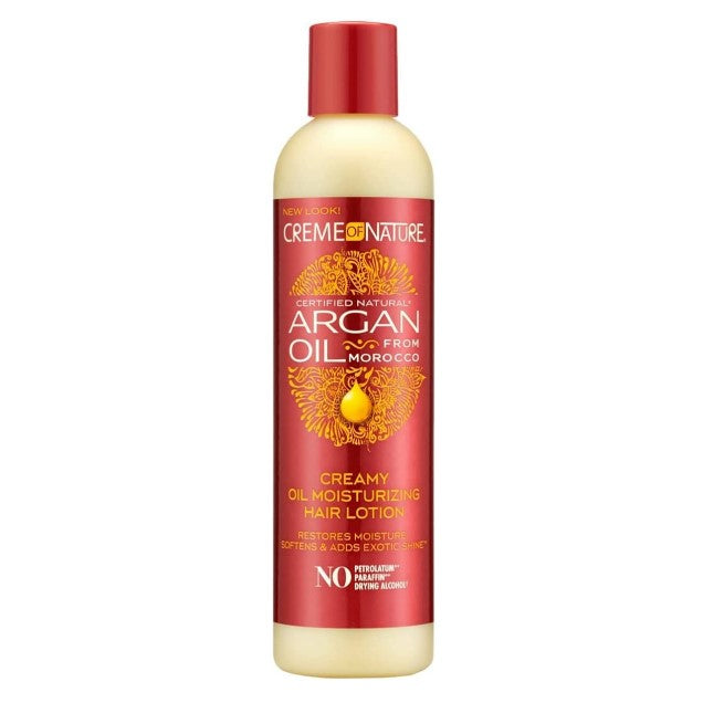 Creme Of Nature Argan Creamy Oil Moisturizing Hair Lotion 8.45 oz