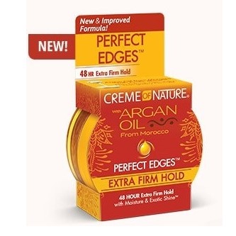 Creme Of Nature Argan Oil Perfect Edges Extra Firm Hold 2.25 oz