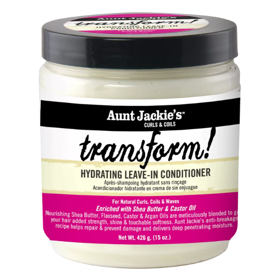 Aunt Jackie's Transform Hydrating Leave In Conditioner 15 oz