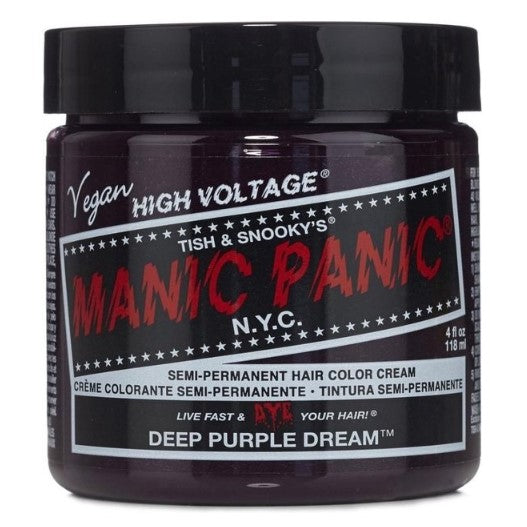 Manic Panic High Voltage Deep Purple Dream Hair Color 118ml