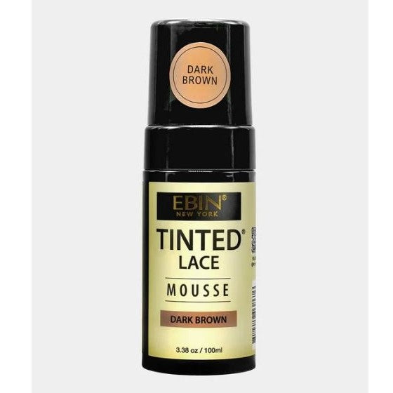 Ebin Tinted Lace Mousse Dark Brown 100ml