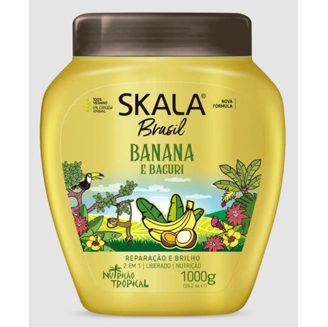 Skala Treatment Banana Vitamine E Bacuri 1000ml