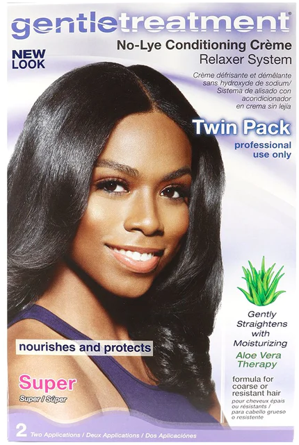 Gentle Treatment No-Lye Conditioning Cream Super Relaxer Twin Pak