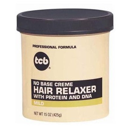 TCB No Base Creme Hair Relaxer Mild 425gr