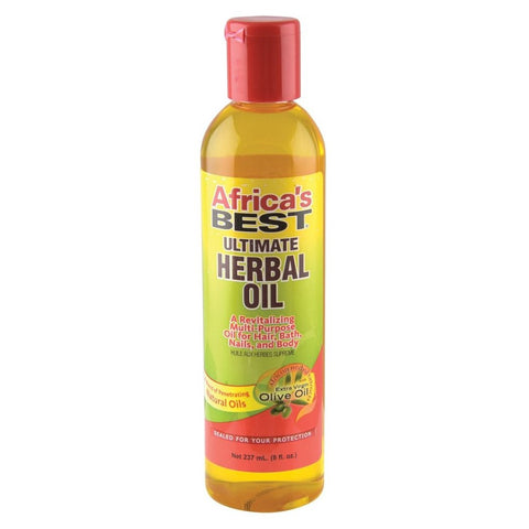 Africas Best Herbal Oil Revitalizes Dry Hair Scalp Skin Oil 237 ml